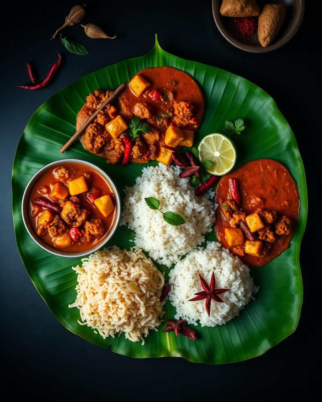 Authentic South Indian platter