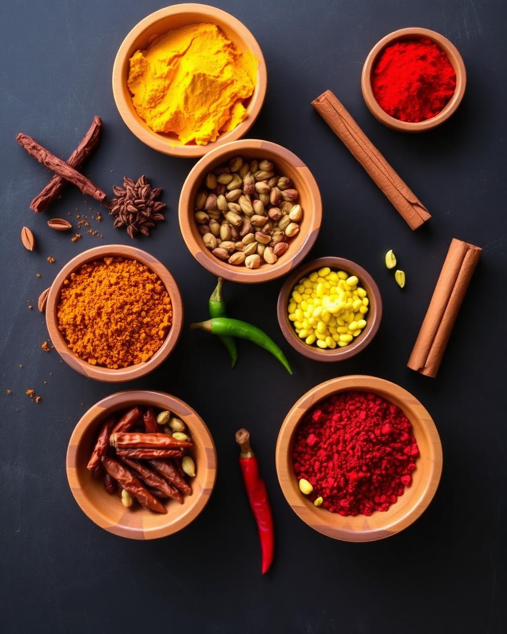 Traditional Indian spices
